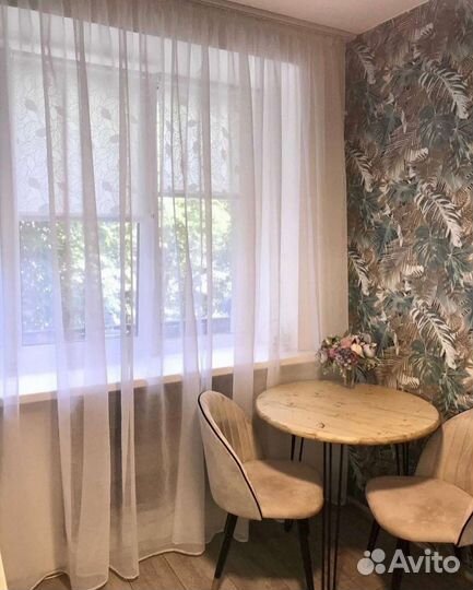 Тюль под Лен