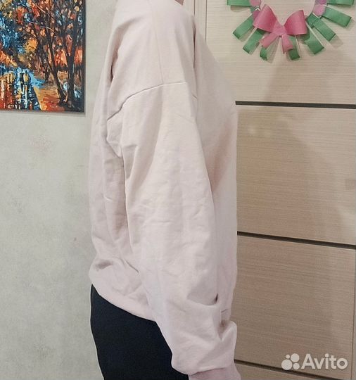 Свитшот светло-розовый