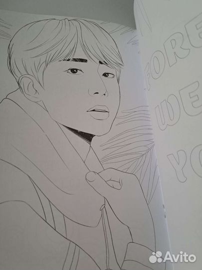 Раскраска BTS