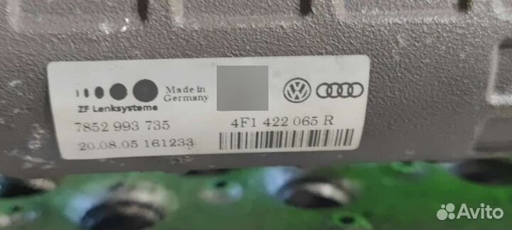 Рулевая рейка 4F1 422 065 R Audi A6 C6 (S6,RS6) 3