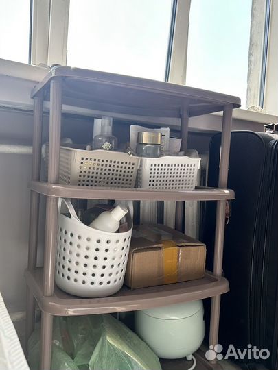 Стеллаж, полка для обуви, вещей, этажерка 4 яруса