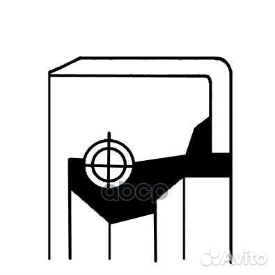 Сальник дифференциала 19035144B Corteco