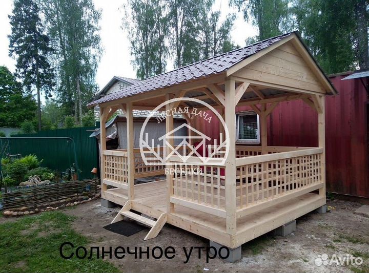 Беседка из дерева