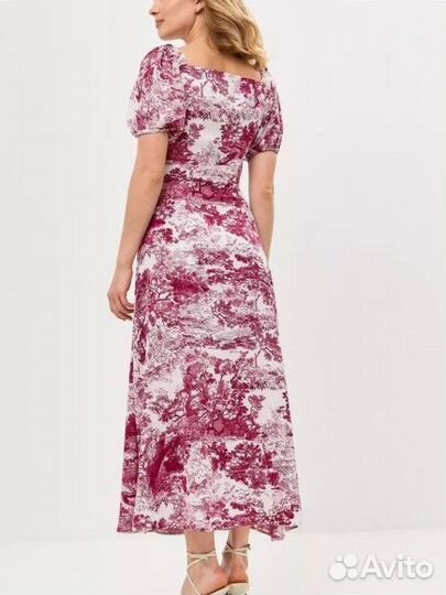 Летнее платье крестьянка