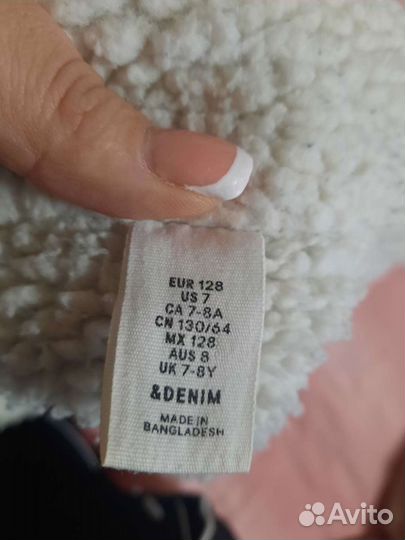 Джинсовая куртка h&m