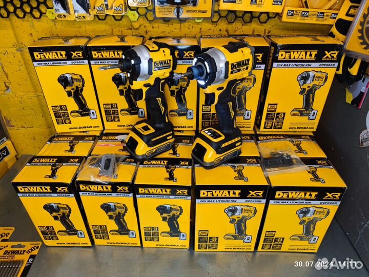 Dewalt dcf860N и DCF850N, 20V, без АКБ и зу