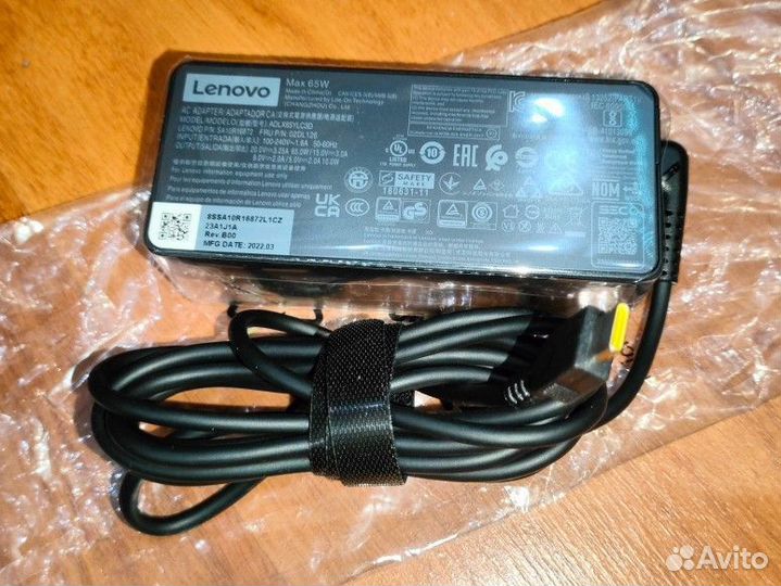 Блок питания ноутбук Lenovo 65W USB-C оригинал