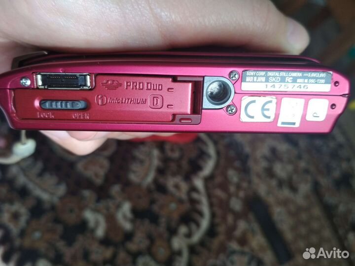 Компактный фотоаппарат sony cyber shot dsc-t200