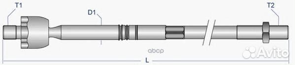 Тяга рулевая VO-AX-3054 Moog