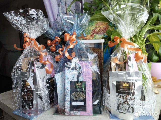 Подарок из чая и кофе+ поздравление в стихах