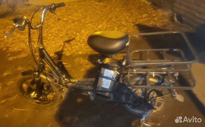 Электровелосипед Monster с аккумулятором