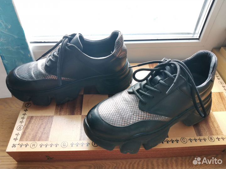 Полуботинки Abricot женские 39 р натуральная кожа