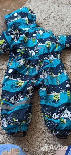 Детский зимний комбинезон 80р