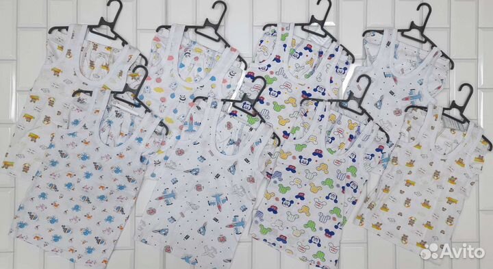 Комплект трусы и майка новые на мальчика 4/5/6