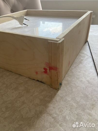 Световой планшет для рисования песком