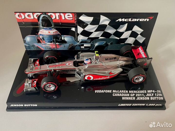 Модели F1 1:43 (сезон 2011)