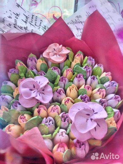 Зефирные букеты