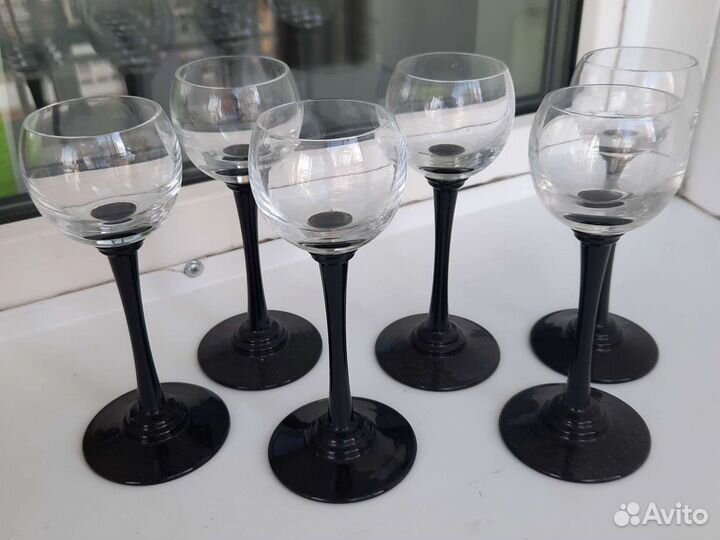 Рюмки высокие