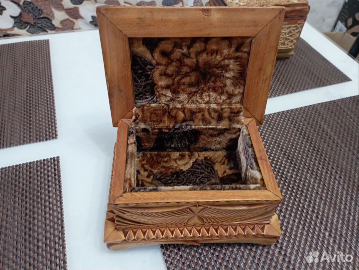 Шкатулка деревянная СССР