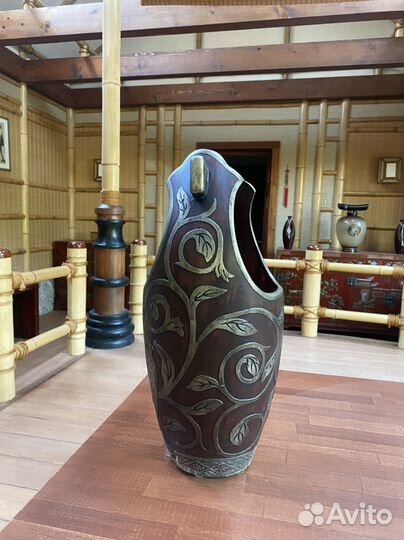 Ваза шинуазри винтаж