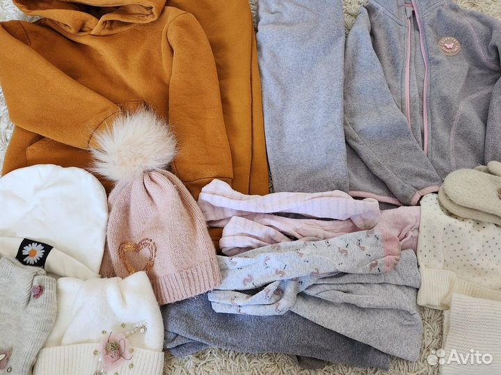 Вещи пакетом на девочку 104-116