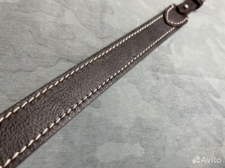 Ремень для ружья натуральная кожа коричневый