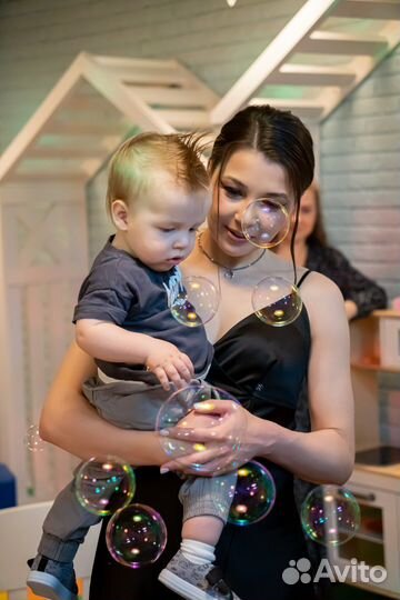 Шоу мыльных пузырей «баблс» на детский праздник