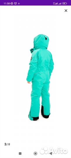 Зимний комбинезон для девочки, рост 158