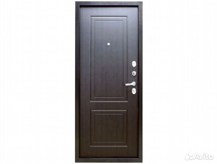 Дверь с биометрическим замком и терморазрывом