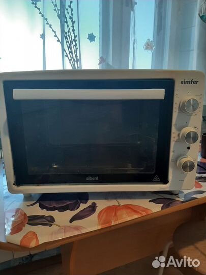 Мини печь духовка бу