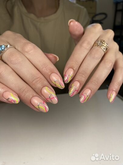 Модель на наращивание ногтей
