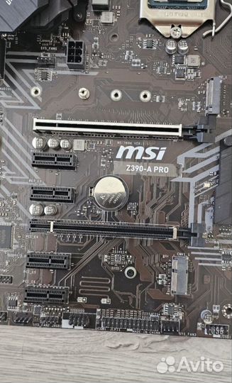 Комплект MSI Z390-A PRO intel core i7-8700k