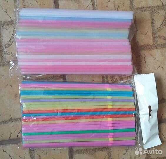 Трубочки для коктейля