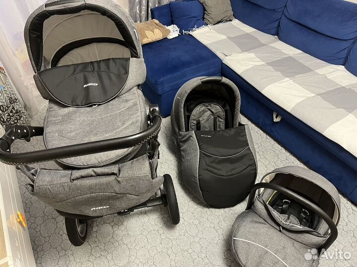 Коляска Riko Bruno (brano) 3 в 1