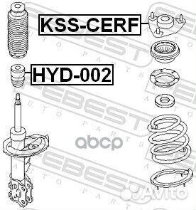 Опора амортизатора KIA cerato 08- пер. KSS-cerf