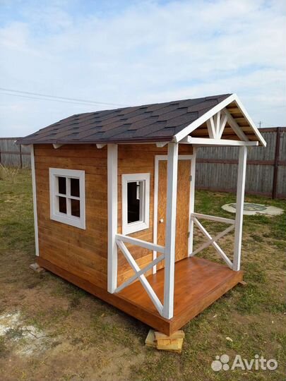 Домик детский на участок Новый Ракино-Резинотех