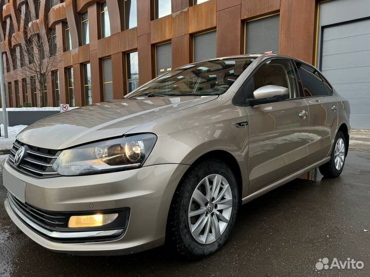 Volkswagen Polo 1.6 AT, 2016, 81 000 км