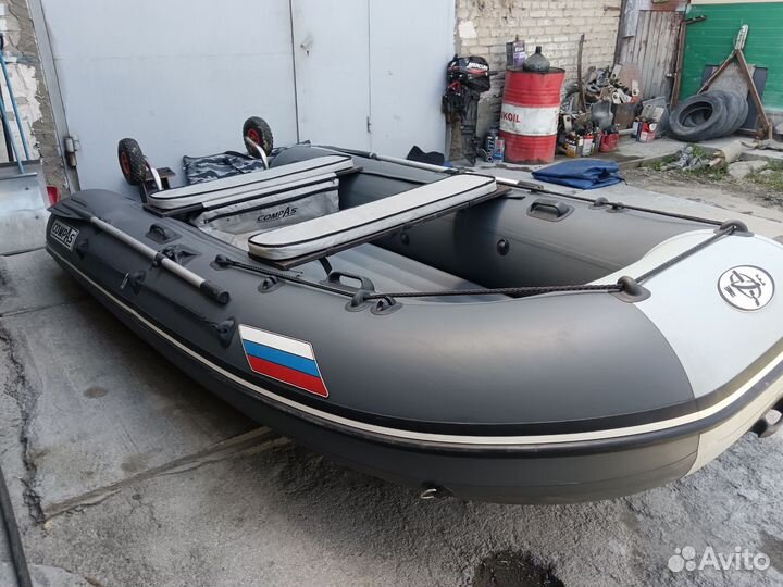 Пвх лодка compass 350 Mercury 9.9-15