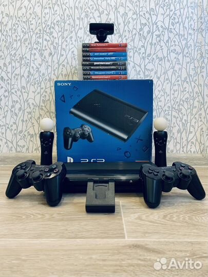 Sony PS3 super slim, 750 gb