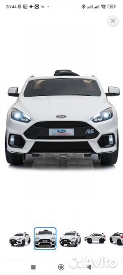 Детский электромобиль ford performance