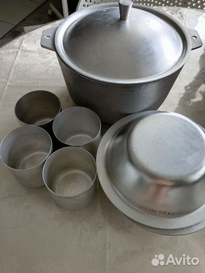 Казан котелок. Набор походный