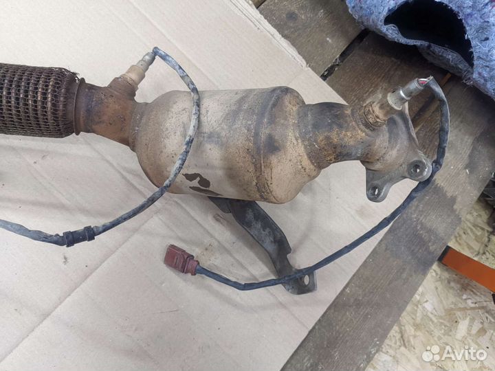 Приемная труба VW Polo Skoda Rapid