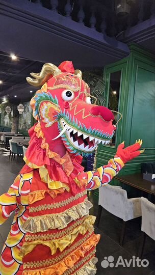 Ростовая кукла дракон костюм