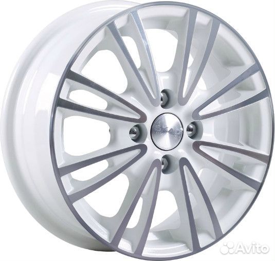 R15 4x100 6J ET38 D67,1 Скад Пантера Алмаз-белый