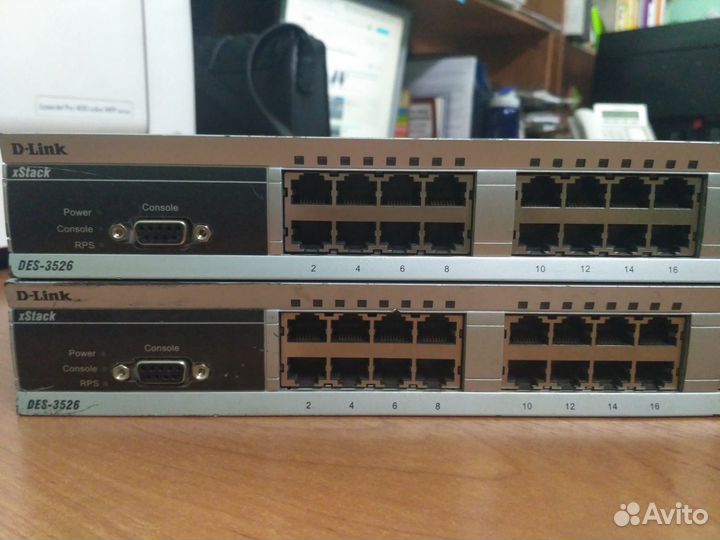Коммутаторы D-link DES-3526