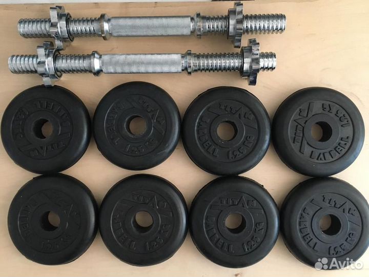 Гантели разборные бу