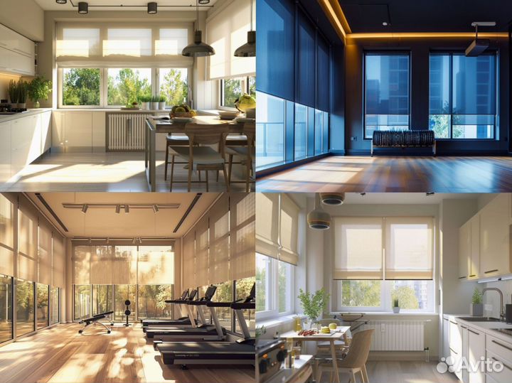 Рулонные шторы blackout