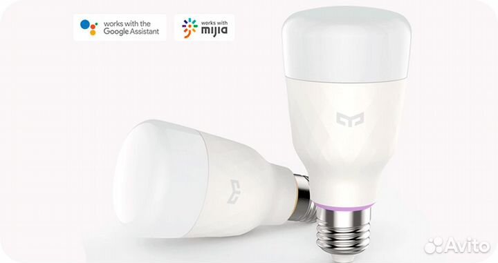 Умная светодиодная лампочка Yeelight Smart LED