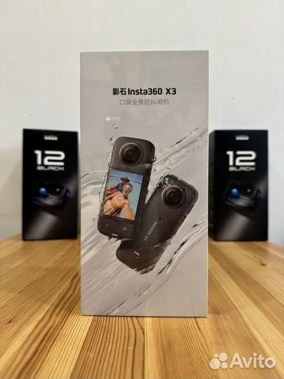 Insta360 x3 новая + 64gb