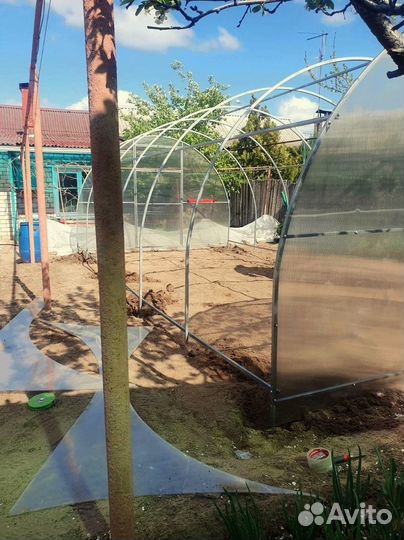 Теплица из поликарбоната